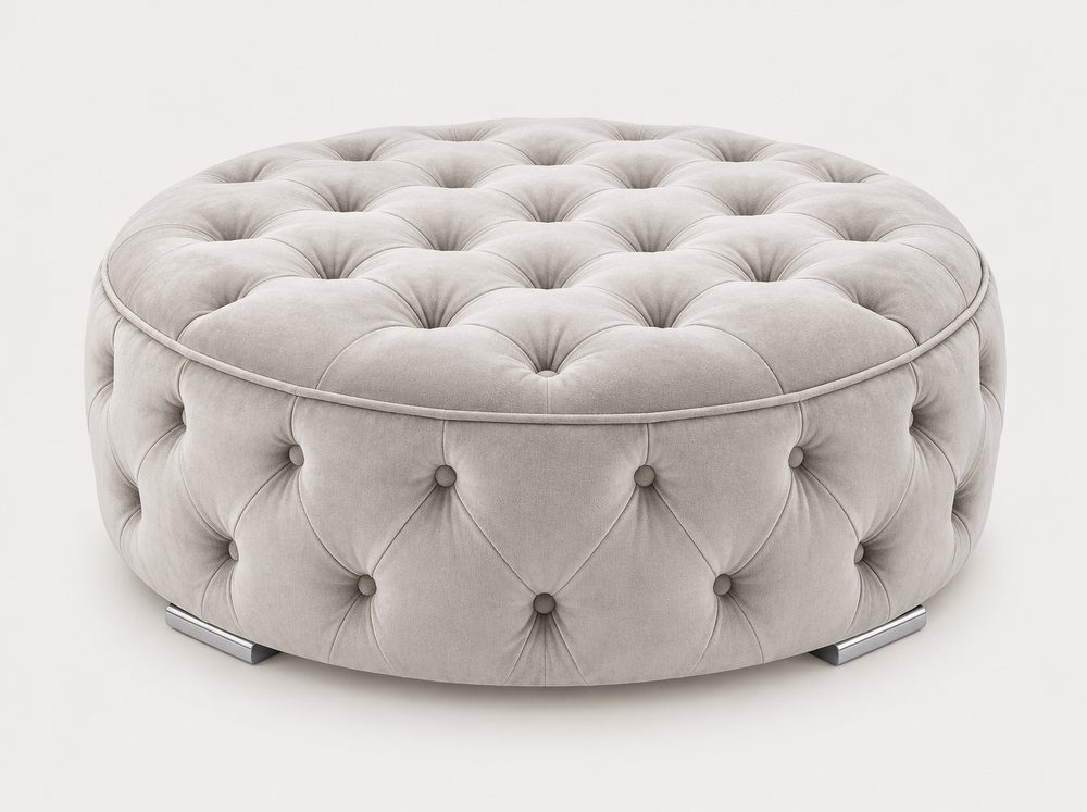 Round Ottoman Stool