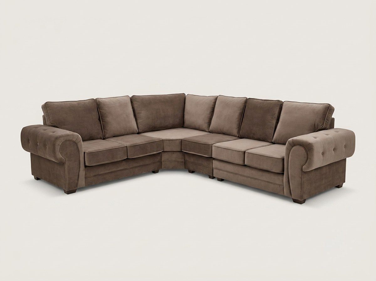 L-Shape sofa, view 3